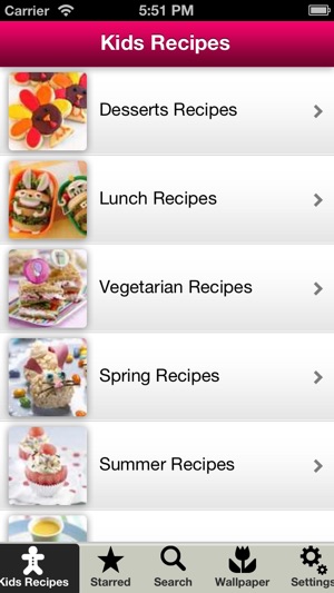 Kids Recipes & Desserts Free(圖1)-速報App