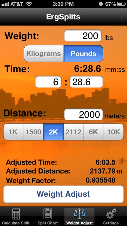 ErgSplits