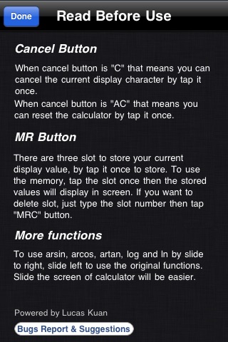 EZCalculator2 screenshot 2