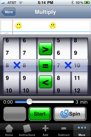 MathSpin3 screenshot 3