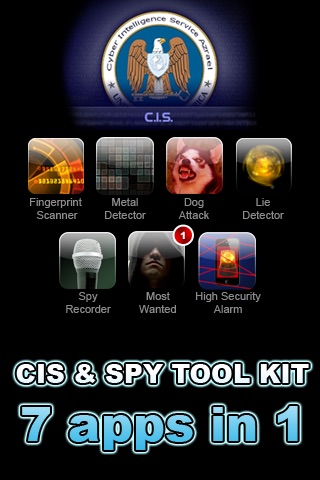 CIS Fingerprint Scanner & Spy Toolkit Screenshot 2