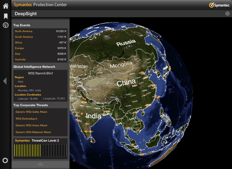 Symantec Protection Center Mobile