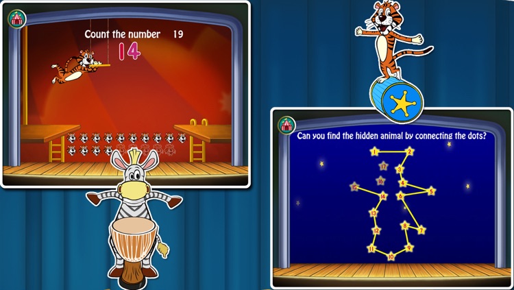 Animal Circus Math School LITE screenshot-3