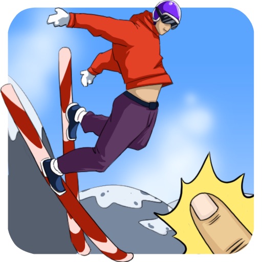 Crazy Ski-Flying iOS App