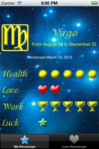 Lucky Horoscope screenshot 2