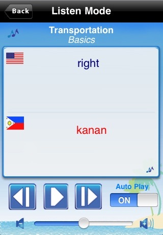 Learn Tagalog screenshot 2