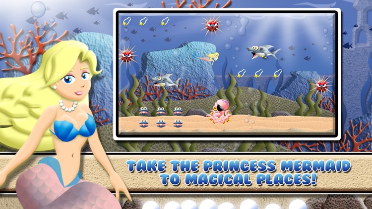 Princess Mermaid Girl: A Little Bubble World Under the Sea