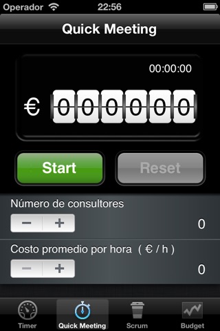 MeetingTimer - Track Costs screenshot 4