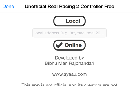Unofficial Real Racing 2 Controller Free screenshot 3