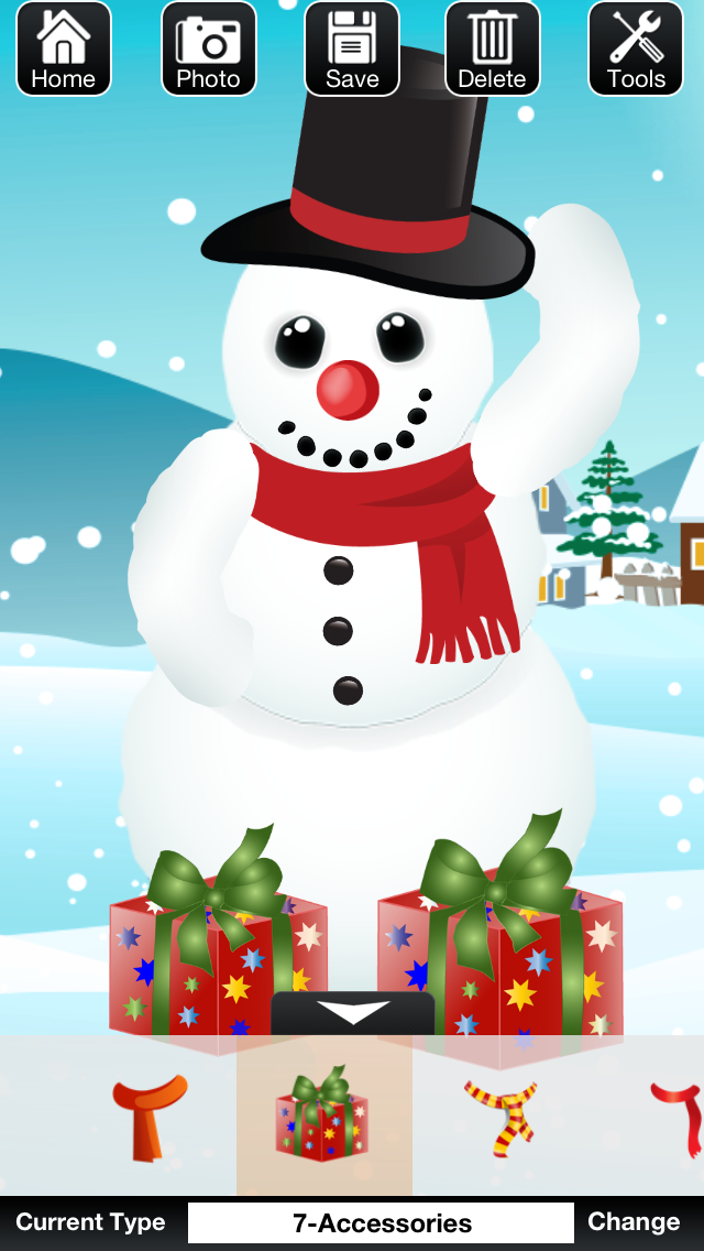 How to cancel & delete Make a Snowman from iphone & ipad 3