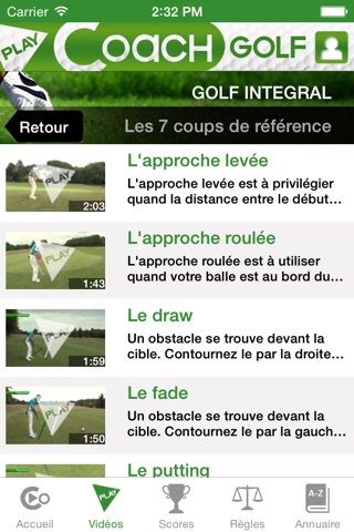 PlayCoach™ Golf Intégral screenshot 2
