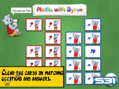 Maths With Byron: Times Tables Lite screenshot 2