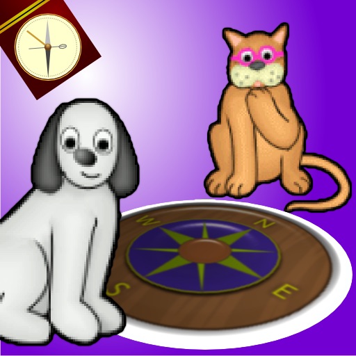 Smudge Compass and Direction Icon