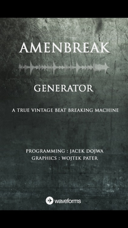 AmenBreak Generator