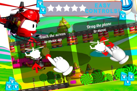 A Helicopter Wars with Lava Alien in Candy Land - A FREE GAME screenshot 2