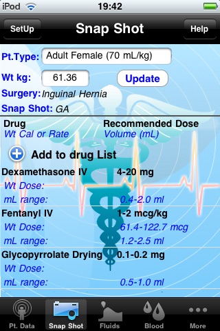 Anesthesia Clinical Tutor & Calculator (ACTc Lite) screenshot 2