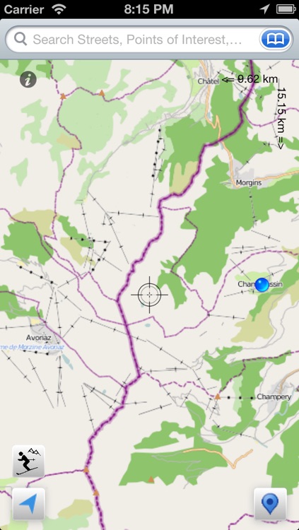 Portes du Soleil Ski and Offline Map