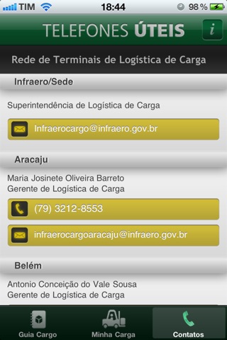 Infraero Cargo screenshot 2