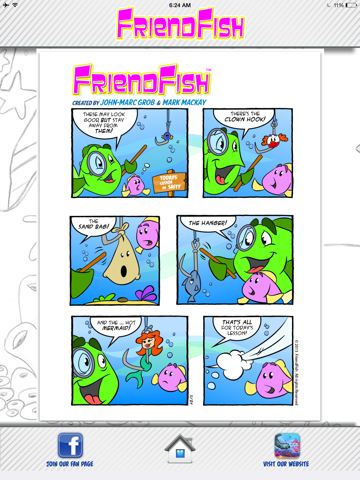 FriendFish Coloring Book one screenshot 4