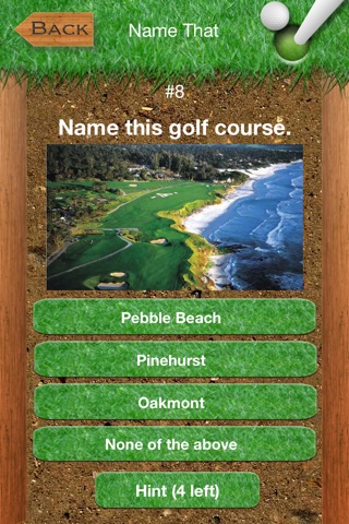 Golf Quiz Trivia Game screenshot 4