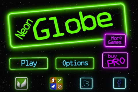 Neon Globe screenshot 2