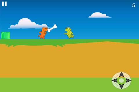 A Baby Dinosaur Smash Quest - Games For Kids Boys & Girls Running Survival FREE screenshot 2