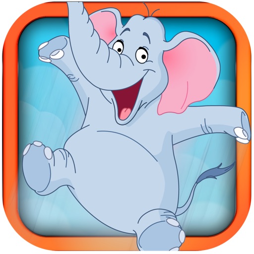 Crazy Elephant Jumping - Fun Pizza Platform Climb Challenge FREE by Happy Elephant icon