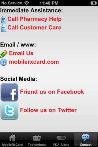 Mobile Rx Card - Prescription Discounts screenshot 4