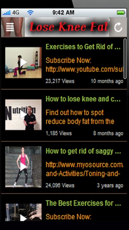 Lose Knee Fat App:Get Rid of Fat Around the Knees Fast+