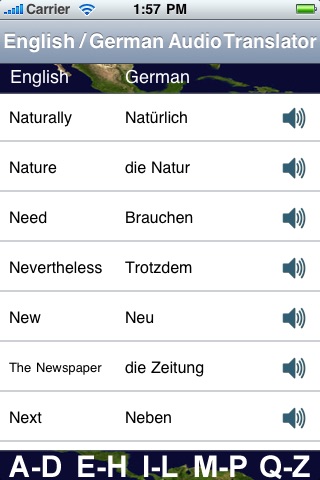 English to German Audio Translator screenshot 3