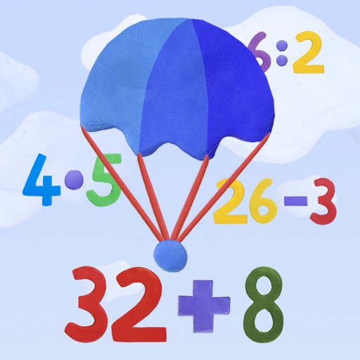 Mental math – a math game with parachutes iOS App