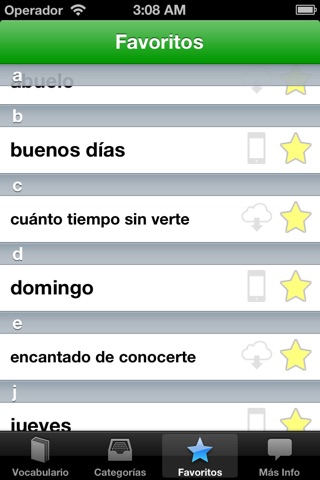 Lengua de Signos para iPhone screenshot 2