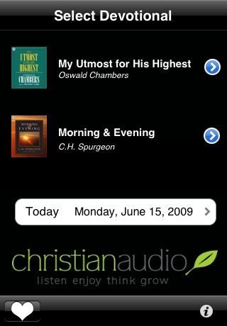 iDevotional: a daily audio devotional screenshot-3