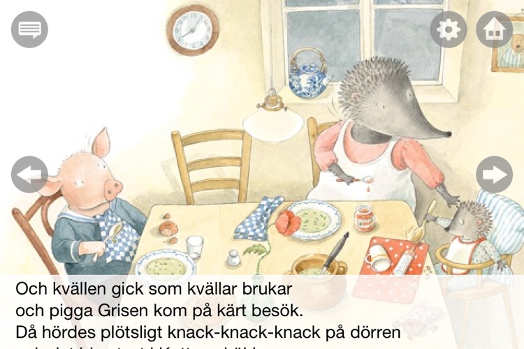 Kotten, Grisen och lilla vännen