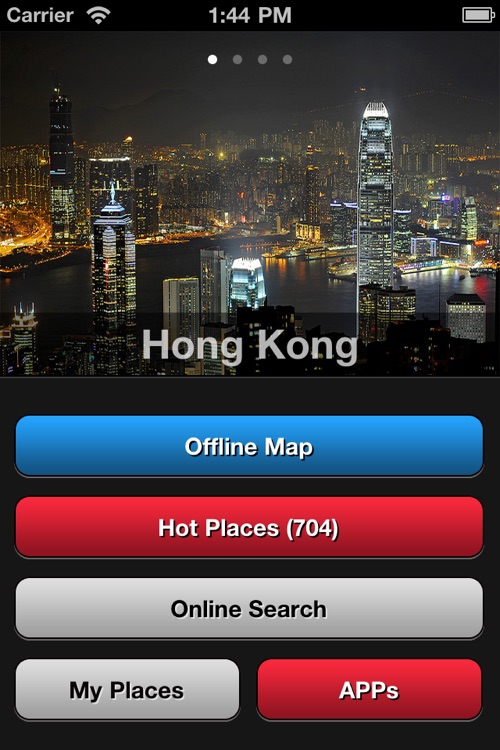 Hong Kong Travel Map