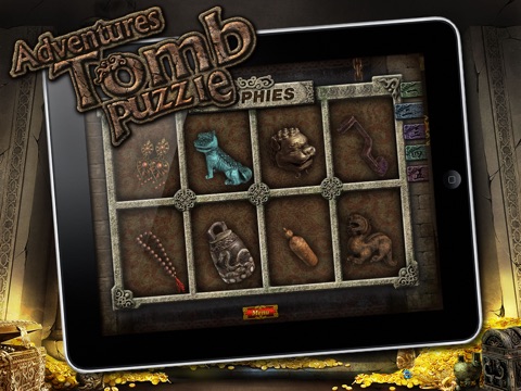 Adventures Tomb Puzzle HD Lite screenshot 4