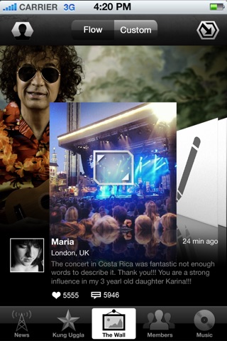 Magnus Uggla Mobile Backstage screenshot 3