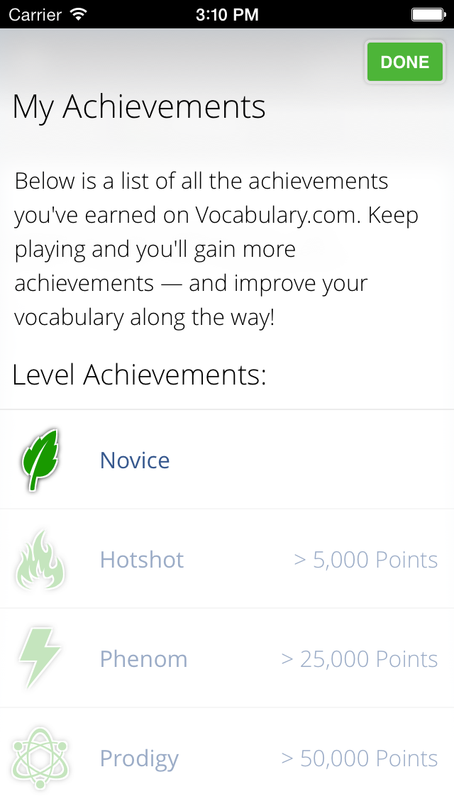 Vocabulary.com screenshot1