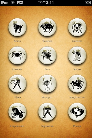 Daily Horoscope (for 4.0) screenshot 2