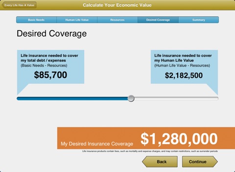 Human Life Value Calculator screenshot 3