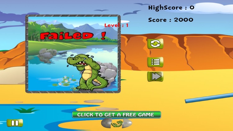 Crocodile Egg - Avoid The Pitfall While Crossing screenshot-4