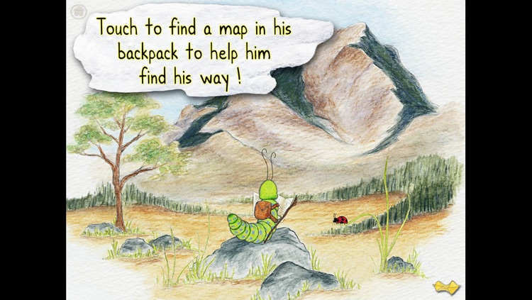 The Caterpillar and the Ladybug - an interactive children's story book HD