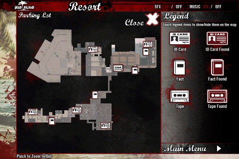 Official Dead Island Map App screenshot-3