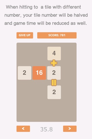Falling2048(Another Game of 2048) screenshot 3