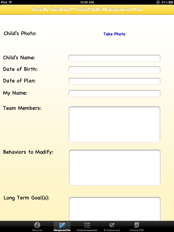 Socially Speaking™ App for Social Skills Building in Young Children with Autism and Special Needs