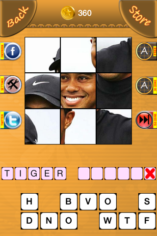 Guess the Sports Celebrity - Football,Basketball,Tennis,Golf,swimmers,cricket Trivia Word Edition screenshot 2