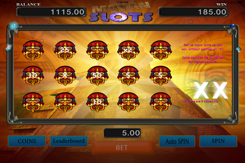 Slots of the Mayan's - With Bonus Round screenshot 4