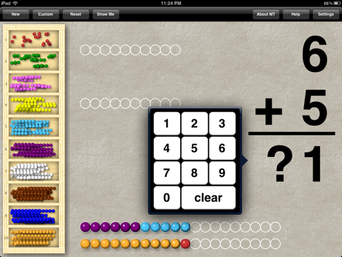 Montessori Bead Facts Plus Minus screenshot 2