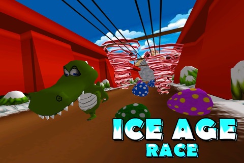 Ice Age Race (3D Kids Racing Game / Games) screenshot 4