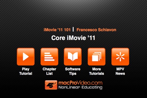 Course For iMovie '11 101 - Core iMovie '11 screenshot 2